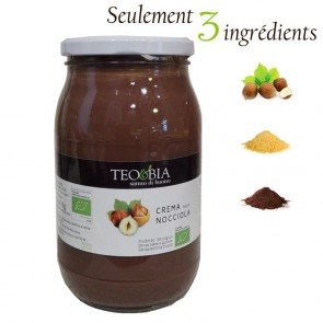 TEO & BIA pâte à tartiner 47% de Noisettes 1kg - "La meilleure du monde", selon nous !